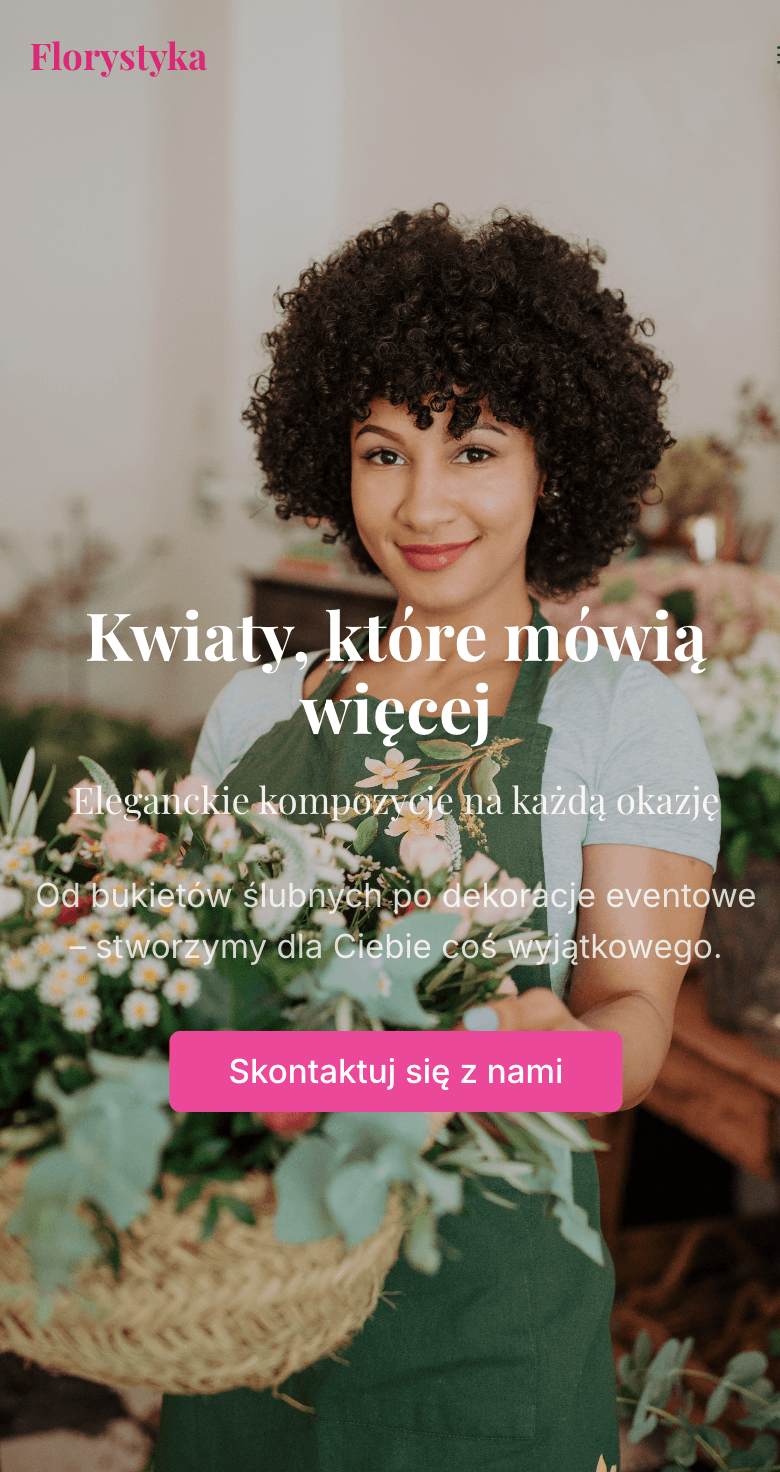 Galeria bukietów na stronie florystki