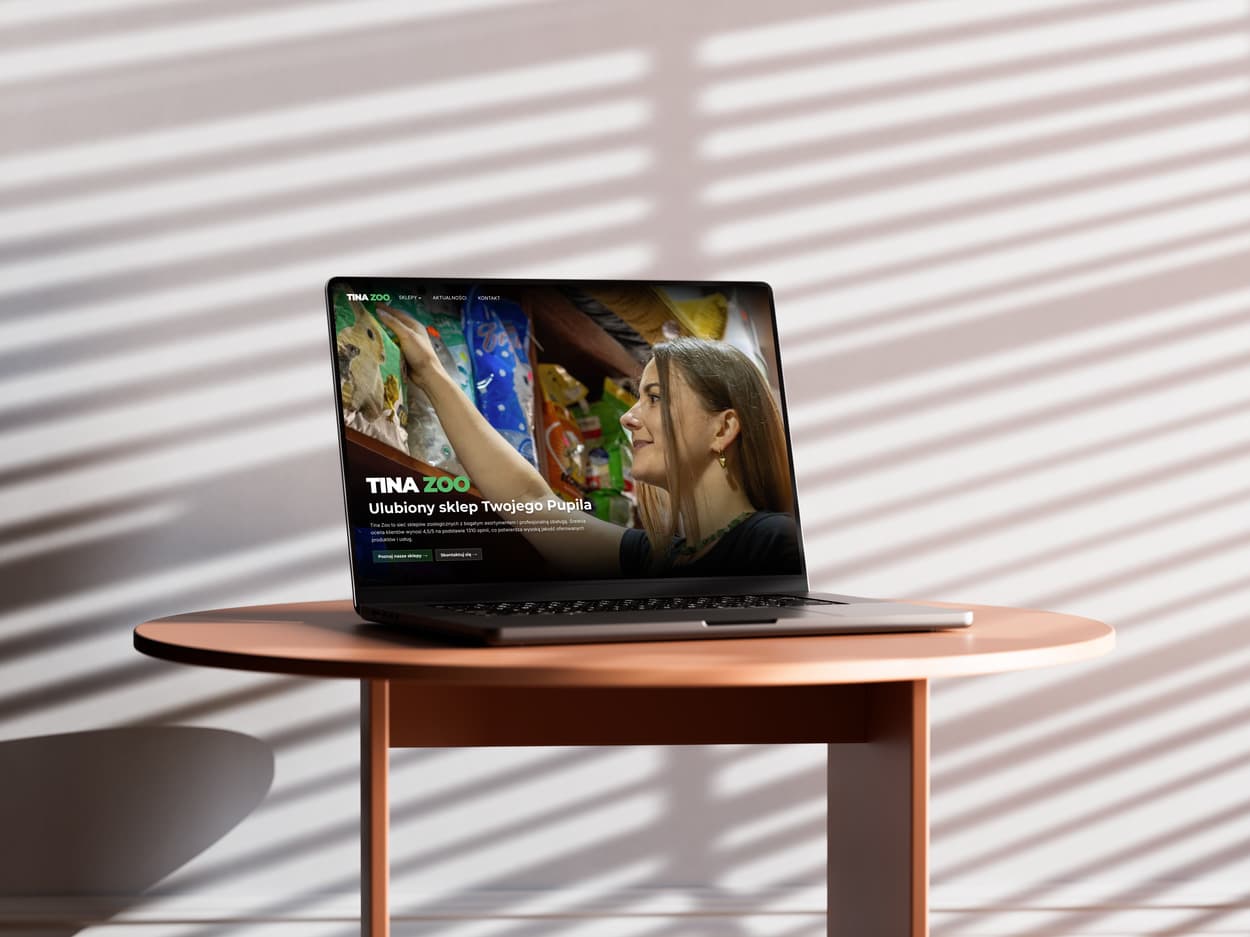 Przykładowa realizacja strony dla lokalnej firmy